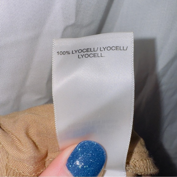 Lucky Brand Brown High Waisted Elastic Waistband Stretchy Casual Shorts size XL - Picture 4 of 5